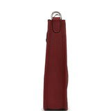 Hermes Evelyne TPM Rouge H Clemence Palladium Hardware - Thumbnail View 3