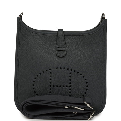 Hermes Evelyne 23 Gris Misty Clemence Palladium Hardware