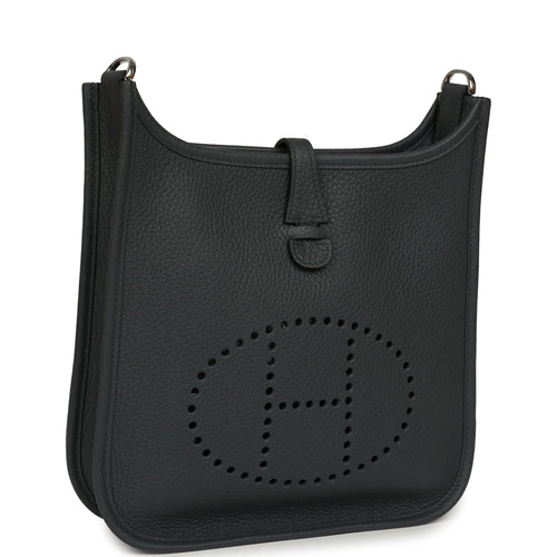 Hermes Evelyne 23 Gris Misty Clemence Palladium Hardware
