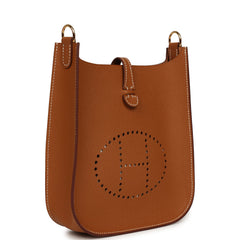 Hermes Evelyne Sellier TPM Gold Epsom Gold Hardware