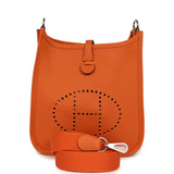 Hermes Evelyne TPM Orange Clemence Palladium Hardware - Thumbnail View 1