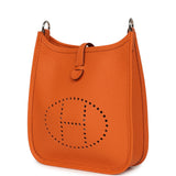 Hermes Evelyne TPM Orange Clemence Palladium Hardware - Thumbnail View 5