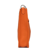 Hermes Evelyne TPM Orange Clemence Palladium Hardware - Thumbnail View 3