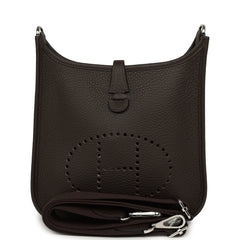 Hermes Evelyne 23 Ebene Clemence Palladium Hardware