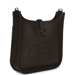 Hermes Evelyne 23 Ebene Clemence Palladium Hardware