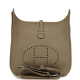 Pre-owned Hermes Evelyne III PM Beige Marfa Clemence Palladium Hardware - Thumbnail View 1