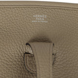 Pre-owned Hermes Evelyne III PM Beige Marfa Clemence Palladium Hardware - Thumbnail View 7