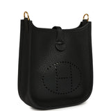 Pre-owned Hermes Evelyne TPM Black Clemence Gold Hardware - Thumbnail View 2