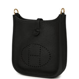 Pre-owned Hermes Evelyne TPM Black Clemence Gold Hardware - Thumbnail View 5
