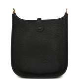 Pre-owned Hermes Evelyne TPM Black Clemence Gold Hardware - Thumbnail View 4