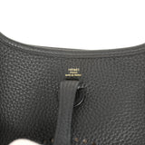 Pre-owned Hermes Evelyne TPM Black Clemence Gold Hardware - Thumbnail View 7