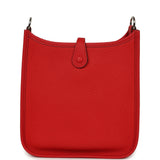 Hermes Evelyne TPM Rouge De Coeur Clemence Palladium Hardware - Thumbnail View 4