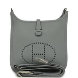 Hermes Evelyne 23 Gris Pantin Clemence Palladium Hardware - Thumbnail View 1