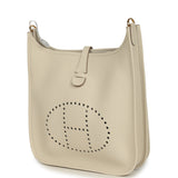Hermes Evelyne III PM Craie Clemence Gold Hardware - Thumbnail View 5