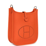 Hermes Evelyne TPM Tangerine Clemence Palladium Hardware - Thumbnail View 2