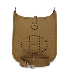 Hermes Evelyne TPM Dune Clemence Palladium Hardware