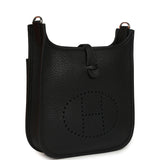 Hermes Evelyne 23 Black Clemence Palladium Hardware - Thumbnail View 2