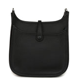 Hermes Evelyne 23 Black Clemence Palladium Hardware - Thumbnail View 4
