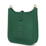 Hermes Evelyne TPM Vert Moyen Clemence Gold Hardware - Thumbnail View 5