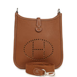 Pre-owned Hermes Evelyne TPM Gold Clemence Palladium Hardware - Thumbnail View 1