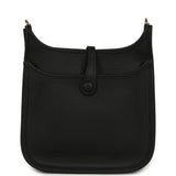 Hermes Evelyne 23 Black Clemence Gold Hardware - Thumbnail View 4