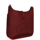 Hermes Evelyne III PM Rouge H Clemence Gold Hardware - Thumbnail View 2