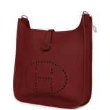 Hermes Evelyne III PM Rouge H Clemence Gold Hardware - Thumbnail View 5