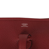 Hermes Evelyne III PM Rouge H Clemence Gold Hardware - Thumbnail View 6