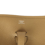 Hermes Evelyne III PM Dune Clemence Palladium Hardware - Thumbnail View 7