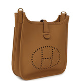 Hermes Evelyne III PM Biscuit Clemence Gold Hardware - Thumbnail View 2