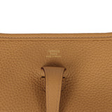 Hermes Evelyne III PM Biscuit Clemence Gold Hardware - Thumbnail View 7