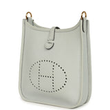 Pre-owned Hermes Evelyne TPM Bleu Pale Clemence Gold Hardware - Thumbnail View 5