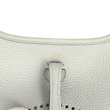 Pre-owned Hermes Evelyne TPM Bleu Pale Clemence Gold Hardware - Thumbnail View 7