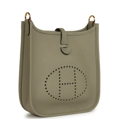 Hermes Evelyne TPM Sauge Clemence Gold Hardware