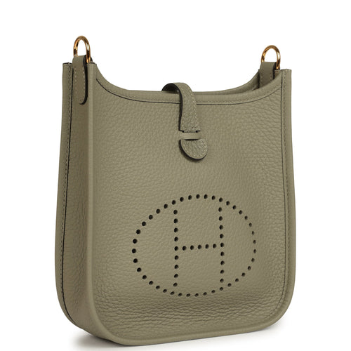 Hermes Evelyne TPM Sauge Clemence Gold Hardware