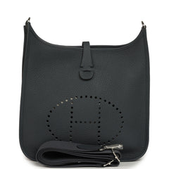 Hermes Evelyne PM Gris Misty Clemence Palladium Hardware