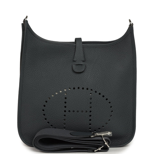 Hermes Evelyne PM Gris Misty Clemence Palladium Hardware