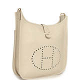 Hermes Evelyne III PM Craie Clemence Gold Hardware - Thumbnail View 2
