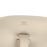 Hermes Evelyne III PM Craie Clemence Gold Hardware - Thumbnail View 7