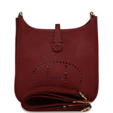 Hermes Evelyne 23 Rouge H Clemence Gold Hardware - Thumbnail View 1