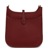 Hermes Evelyne 23 Rouge H Clemence Gold Hardware - Thumbnail View 4