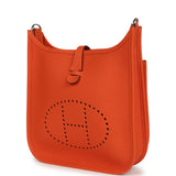 Hermes Evelyne 23 Tangerine Clemence Palladium Hardware - Thumbnail View 5