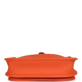 Hermes Evelyne 23 Tangerine Clemence Palladium Hardware - Thumbnail View 6