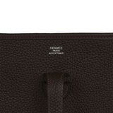 Hermes Evelyne PM Macassar Clemence Palladium Hardware - Thumbnail View 7