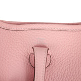 Hermes Evelyne TPM Rose Sakura Clemence Palladium Hardware - Thumbnail View 7