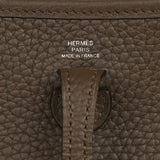 Hermes Evelyne TPM Vert Loden Clemence Palladium Hardware - Thumbnail View 7
