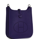 Hermes Evelyne TPM Purple Clemence Palladium Hardware - Thumbnail View 2