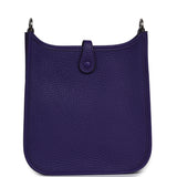 Hermes Evelyne TPM Purple Clemence Palladium Hardware - Thumbnail View 4