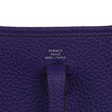 Hermes Evelyne TPM Purple Clemence Palladium Hardware - Thumbnail View 7