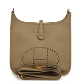 Hermes Evelyne III PM Beige Marfa Clemence Gold Hardware - Thumbnail View 1